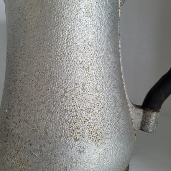 Knightcore Vintage Hammered Metal Pitcher Carafe - Picture 10 of 11